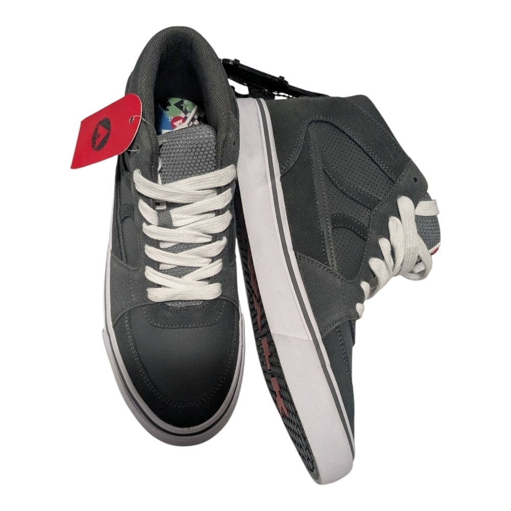 Airwalk Grey And White Sneakers. Size 8. New With Tags.